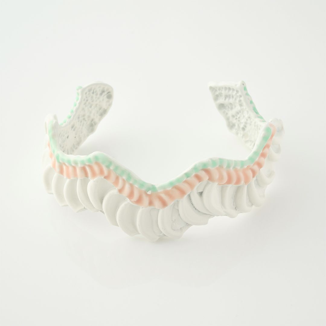 バレエコア フリル ホワイト ブレスレット