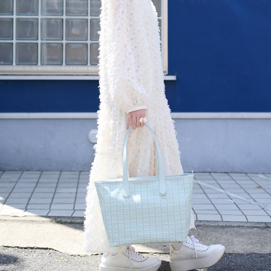 チョコミント　トートバッグ