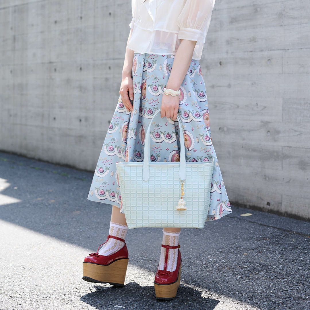 チョコミント　トートバッグ