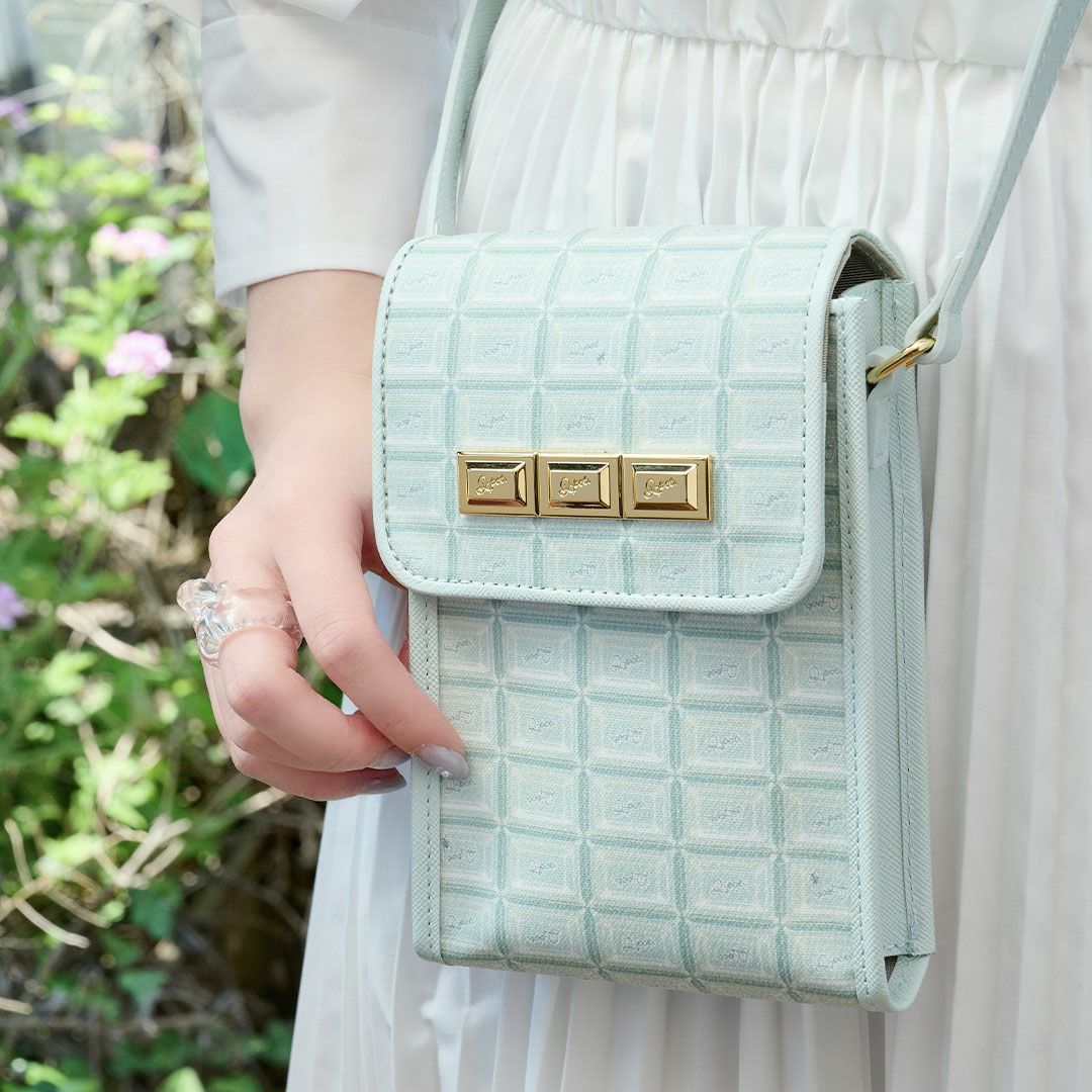 チョコミント　ショルダーバッグ