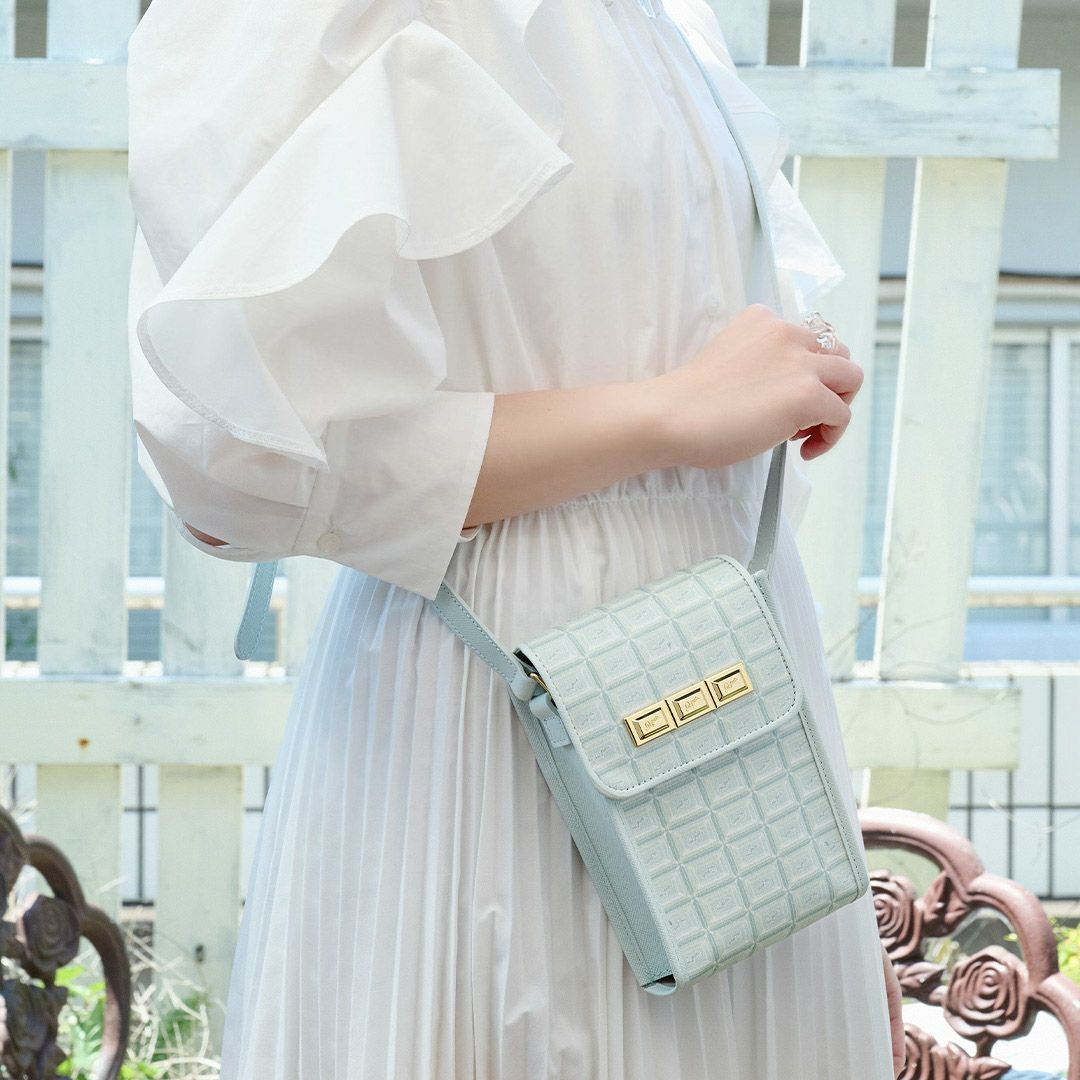 チョコミント　ショルダーバッグ