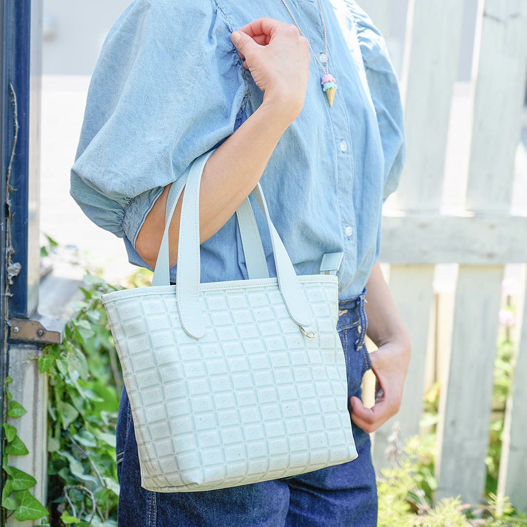 チョコミント　トートバッグ