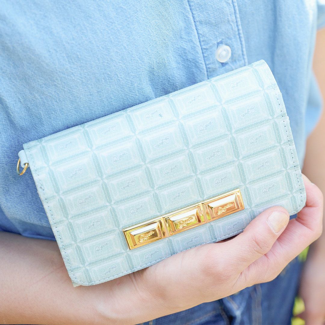 チョコミント　財布