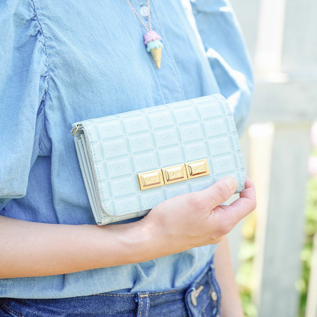 チョコミント　財布