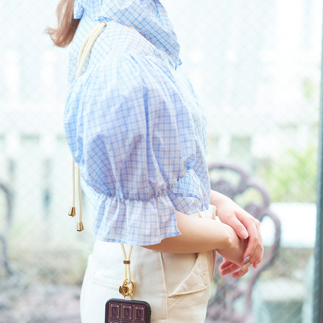 スマホショルダー（ライトイエロー）