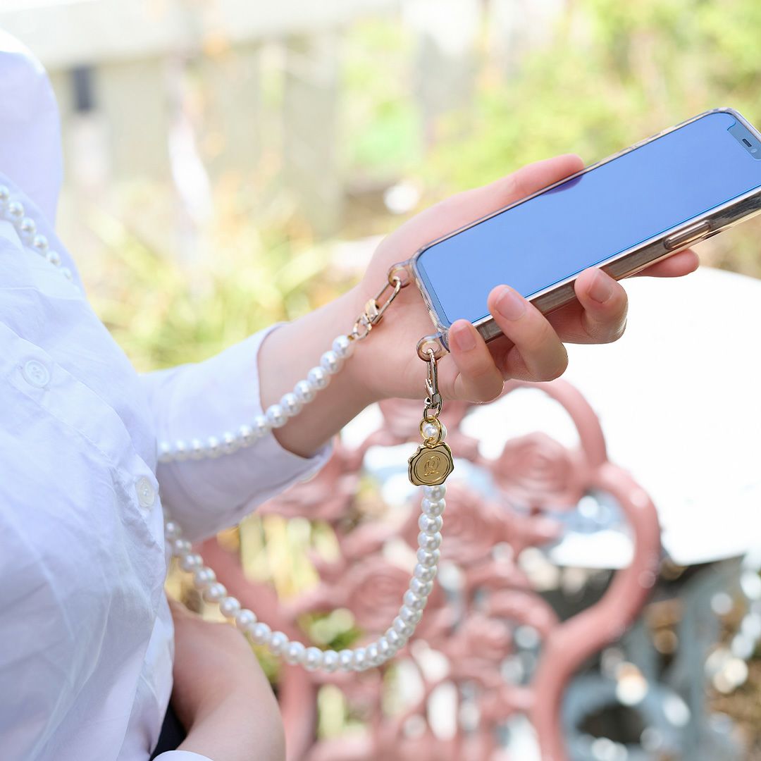 スマホショルダー（パール）