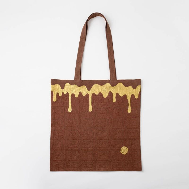 ビターチョコレート ワッシャー トートバッグ | Q-pot. ONLINE SHOP