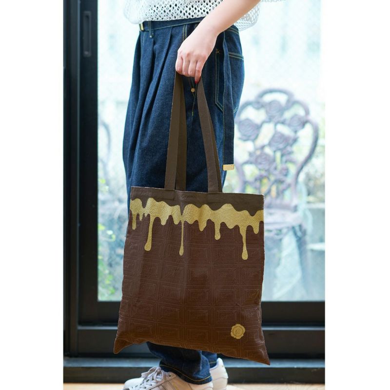 ビターチョコレート ワッシャー トートバッグ | Q-pot. ONLINE SHOP