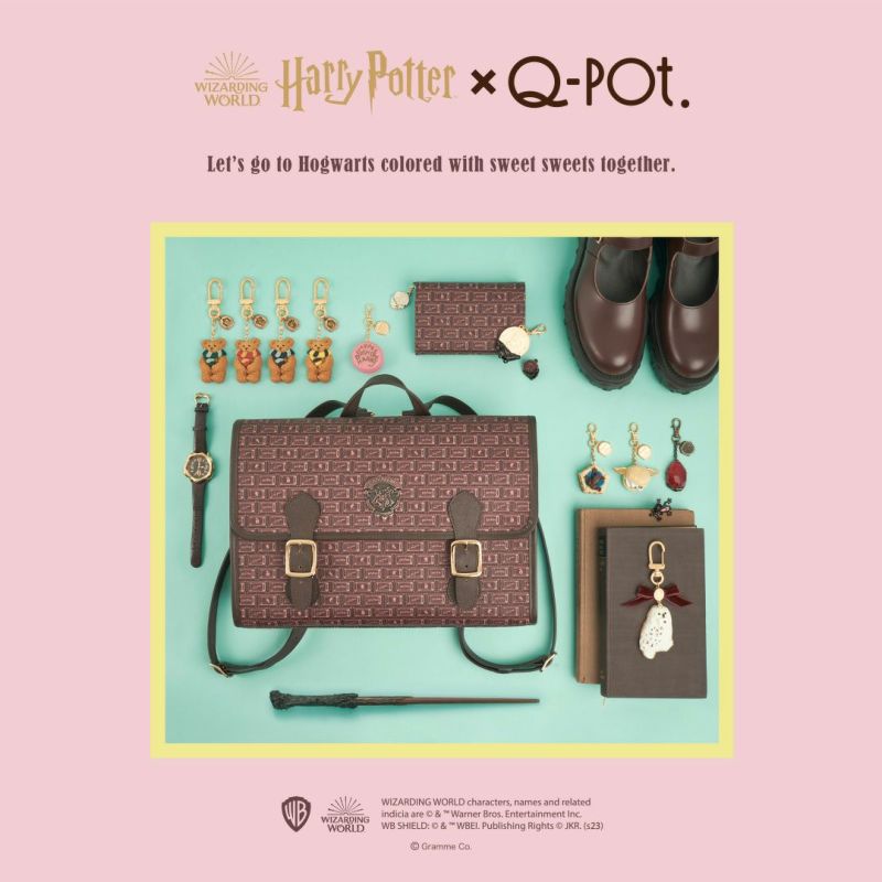 HAPPEE BIRTHDAE HARRY マカロン バッグチャーム【ハリーポッターコラボ】 | Q-pot. ONLINE SHOP