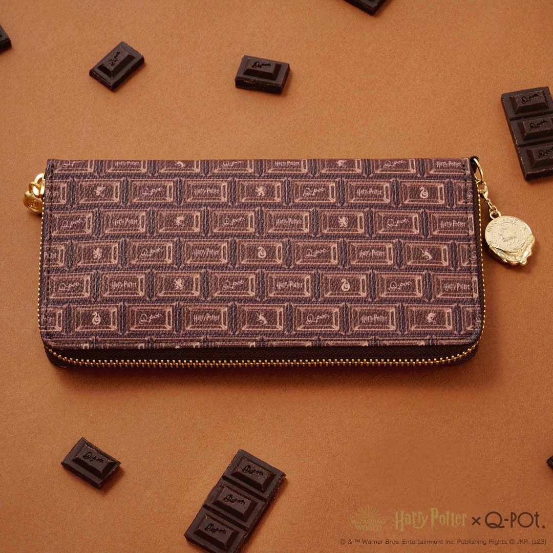ホグワーツ チョコレート ラウンドファスナーウォレット（財布  