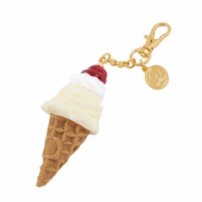 チェリーホイップ バニラアイス コーン バッグチャーム