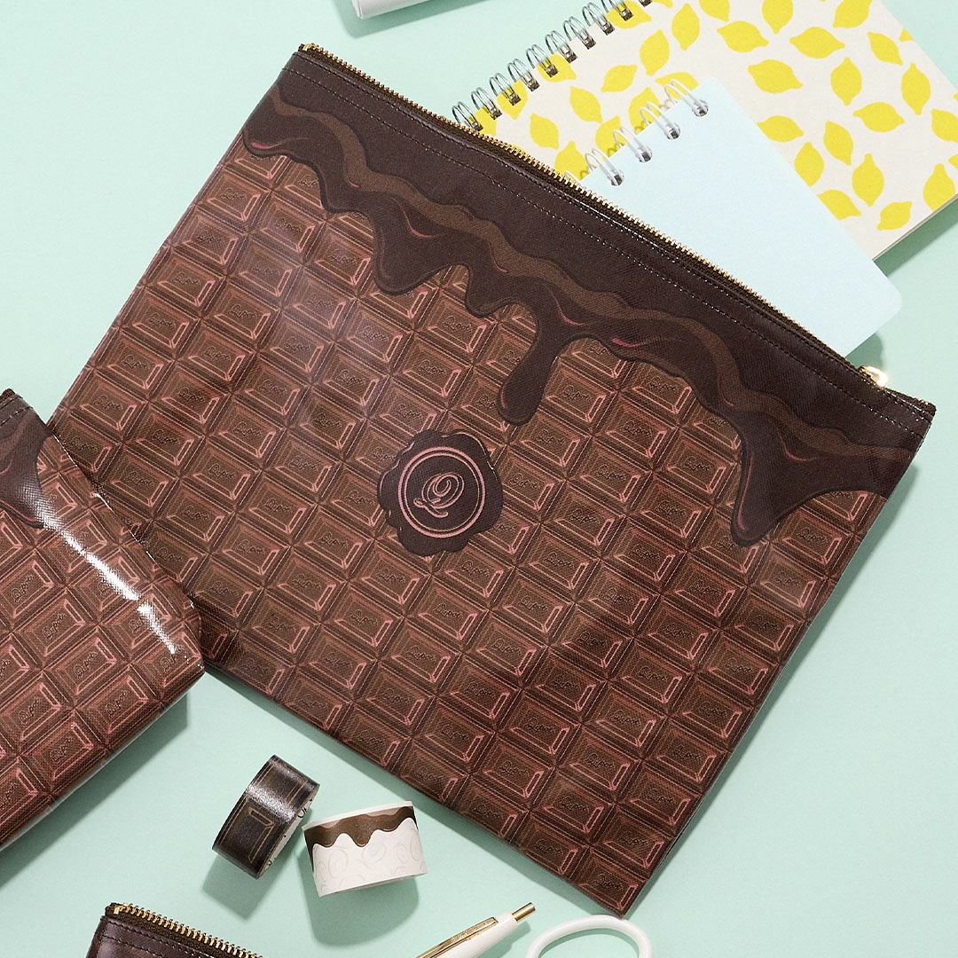 ビターチョコレートカードケース（名刺入れ） | Q-pot. ONLINE SHOP