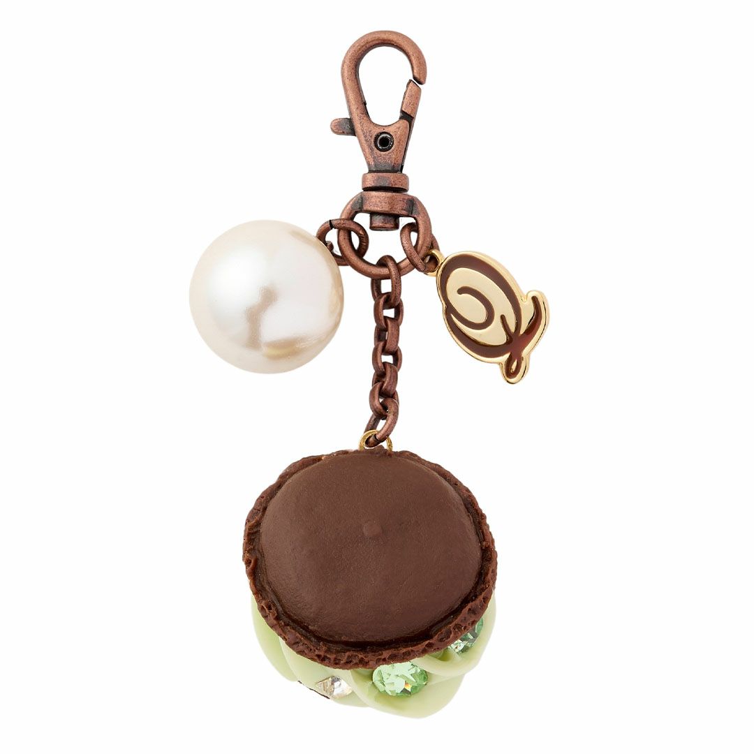 ブラウニーピスタチオマカロン バッグチャーム ミント オンラインショップ限定