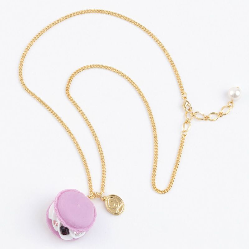 ジュエルマカロンネックレス （ブルーベリー） | Q-pot. ONLINE SHOP