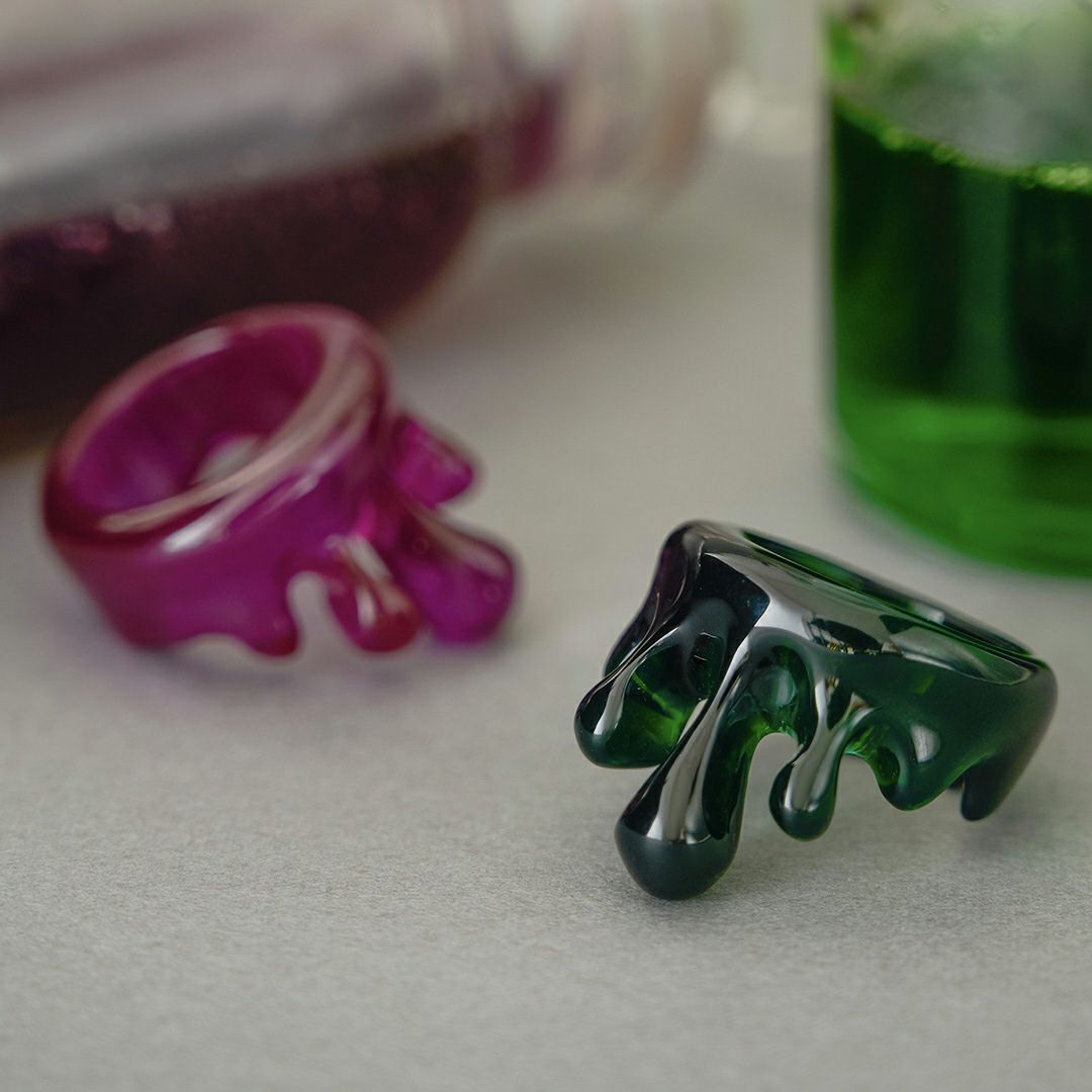 ドクサツ メルトリング（ダークグリーン） | Q-pot. ONLINE SHOP