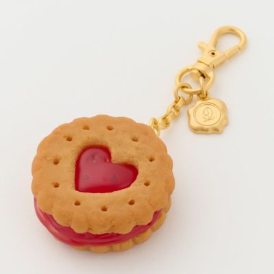 ストロベリージャム プレーンクッキー バッグチャーム