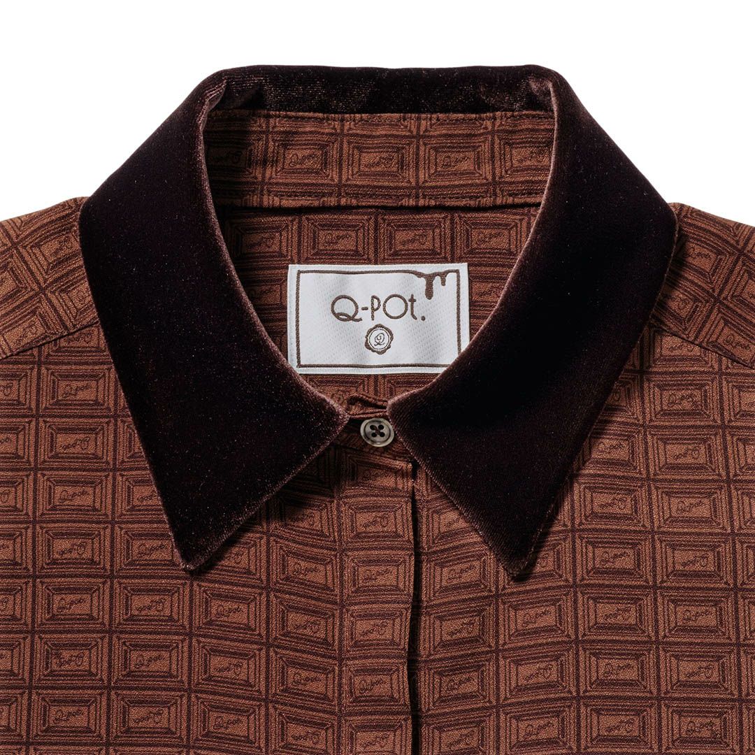 チョコレート シャツドレス | Q-pot. ONLINE SHOP 