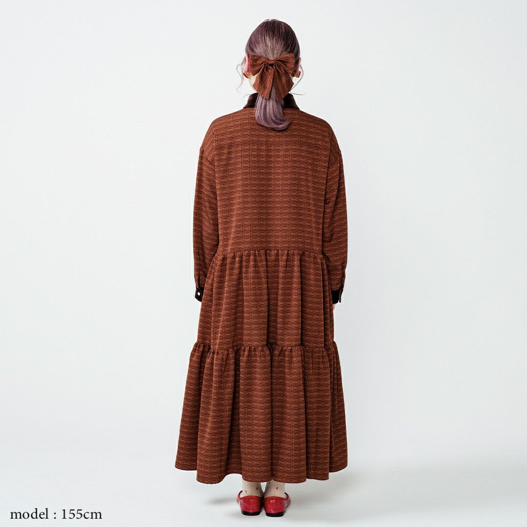 チョコレート シャツドレス | Q-pot. ONLINE SHOP