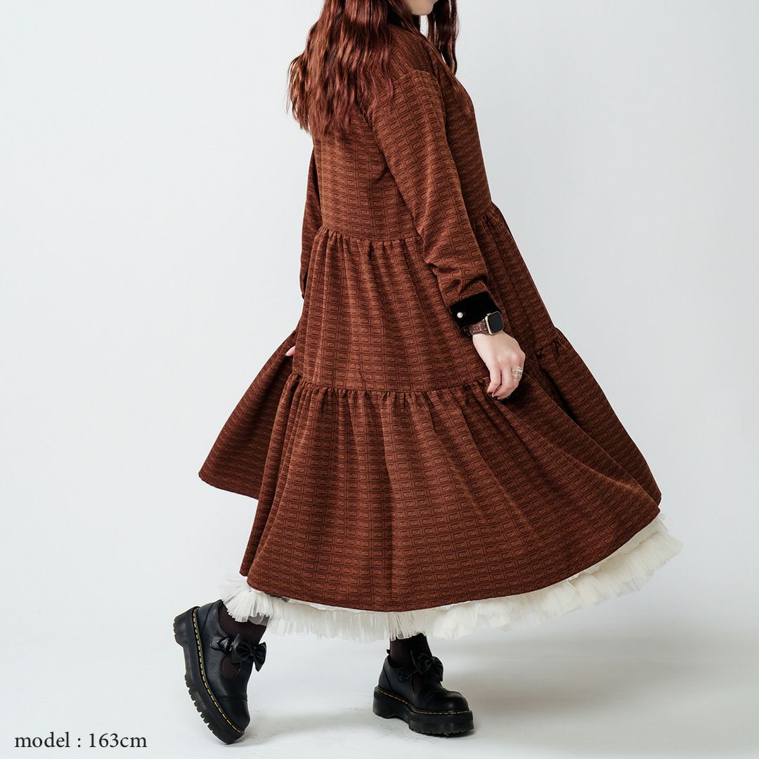チョコレート シャツドレス | Q-pot. ONLINE SHOP 