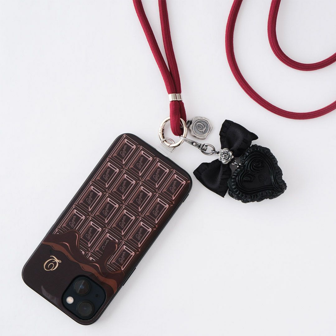 スマホショルダー（ワインレッド）