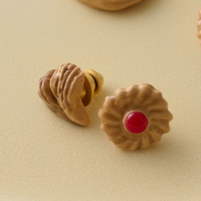 ストロベリージャムクッキー タックピンセット