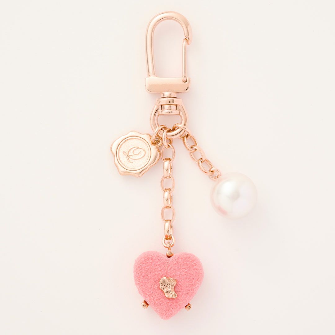 リュクス ハート ショコラ キーホルダー(ピンク) | Q-pot. ONLINE SHOP
