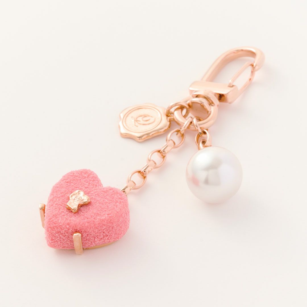 リュクス ハート ショコラ キーホルダー(ピンク) | Q-pot. ONLINE SHOP