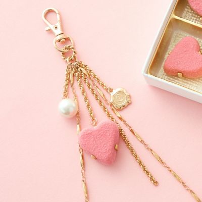 プチリュクス ハート ショコラ バッグチャーム(ピンク)