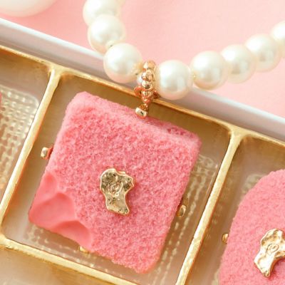 リュクス ショコラ パール ネックレス(ピンク)