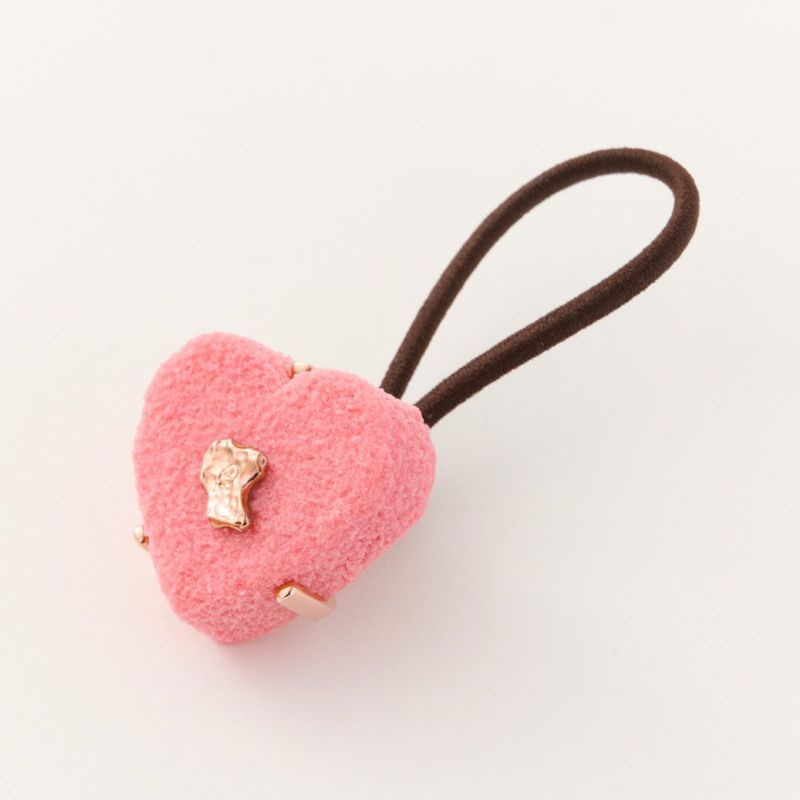 リュクス ハート ショコラ ヘアゴム(ピンク) | Q-pot. ONLINE SHOP