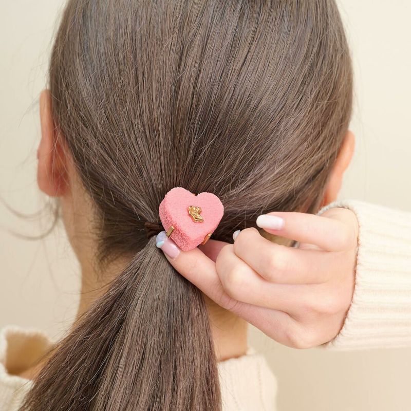リュクス ハート ショコラ ヘアゴム(ピンク) | Q-pot. ONLINE SHOP