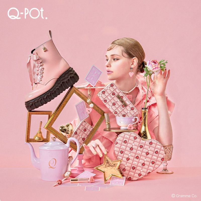 リュクス ハート ショコラ ヘアゴム(ピンク) | Q-pot. ONLINE SHOP