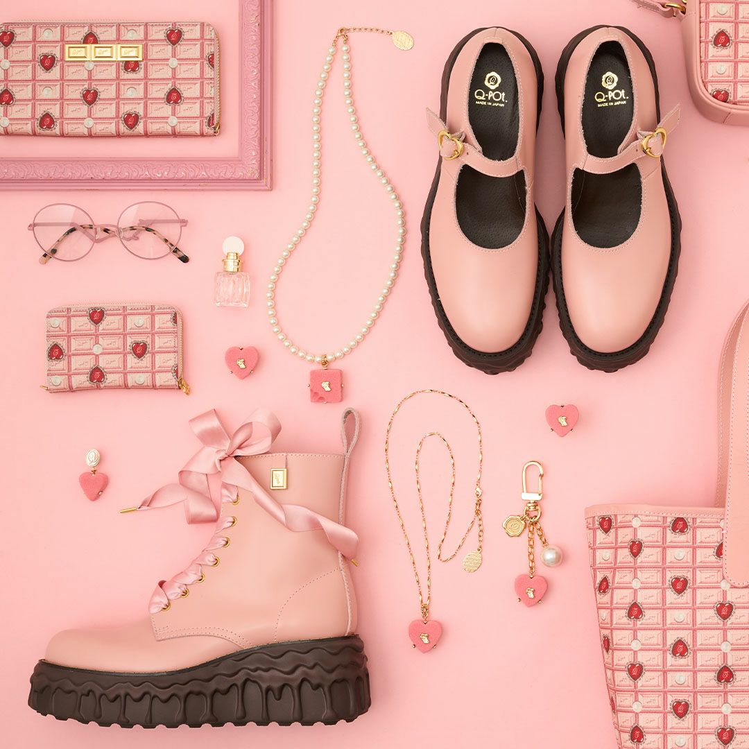 リュクス ハート ショコラ ヘアゴム(ピンク) | Q-pot. ONLINE SHOP