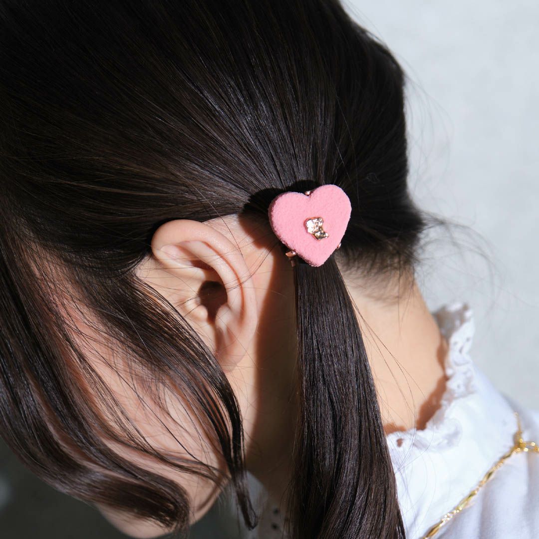 リュクス ハート ショコラ ヘアゴム(ピンク) | Q-pot. ONLINE SHOP