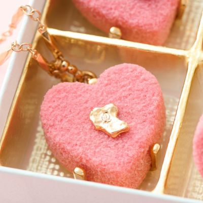 リュクス ハート ショコラ ネックレス(ピンク)