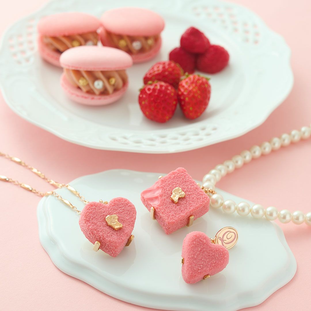 リュクス ハート ショコラ ネックレス(ピンク) | Q-pot. ONLINE SHOP