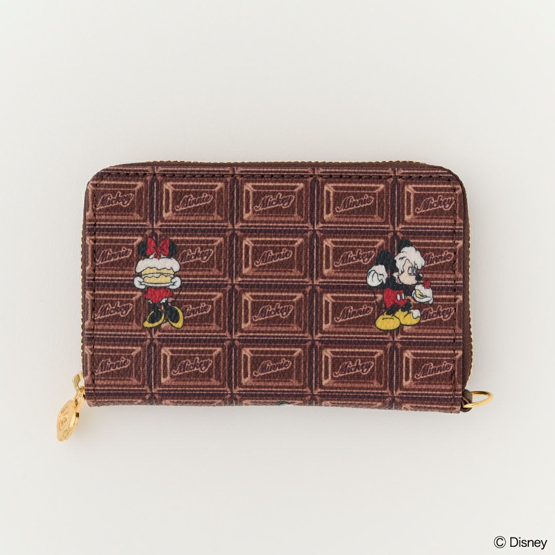 チョコレート ミッキー＆ミニー/ショートウォレット（財布  