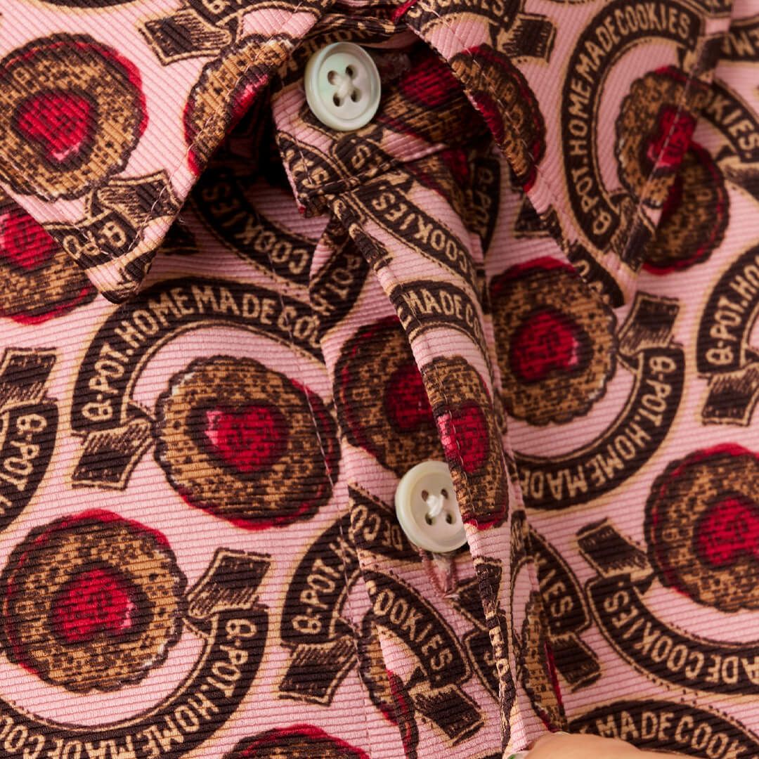 ジャムトゥモロー シャツ（ピンク） | Q-pot. ONLINE SHOP