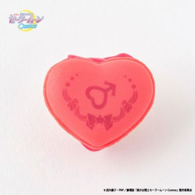 ハートフル プチマカロン ピアス(エターナルセーラーマーズ)【片耳】
