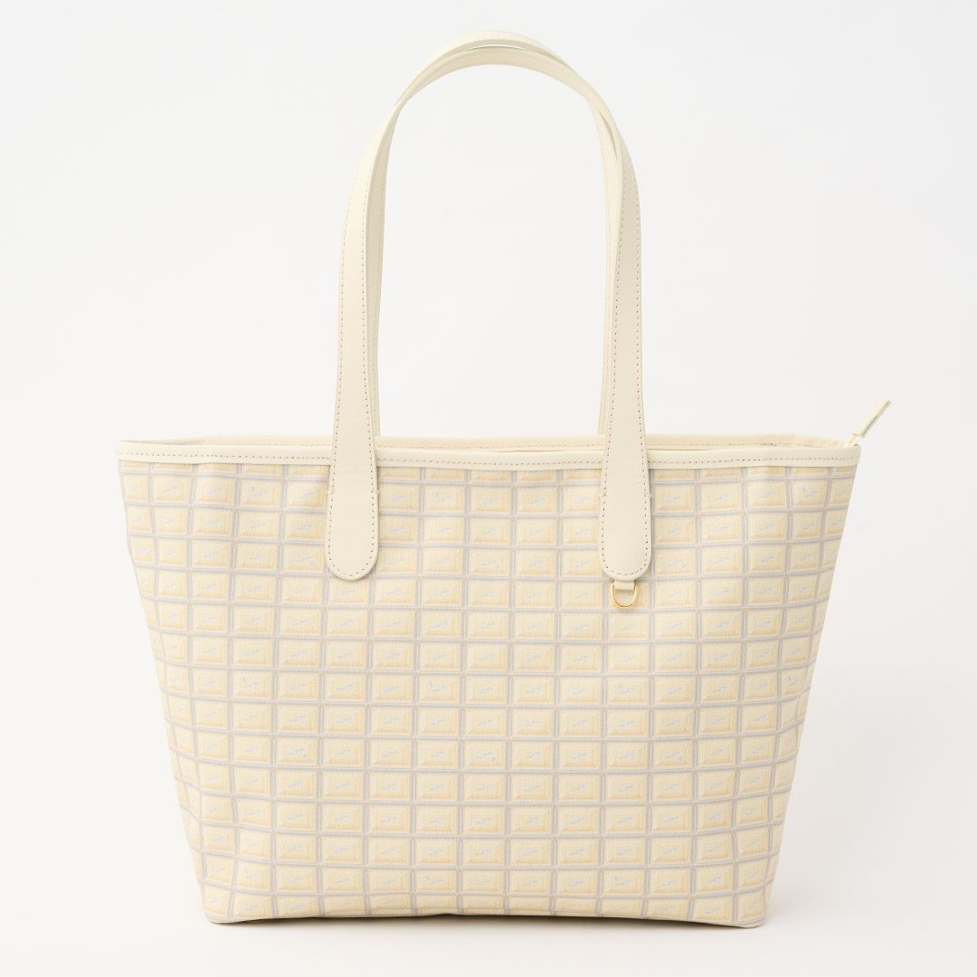 ホワイトチョコレート ジップトートバッグ | Q-pot. ONLINE SHOP 