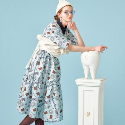 デンタル・キューポット シャツドレス