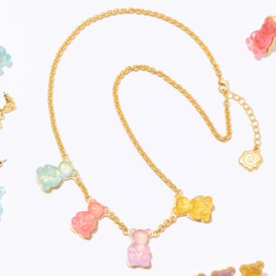テディーベア ハードグミ ネックレス