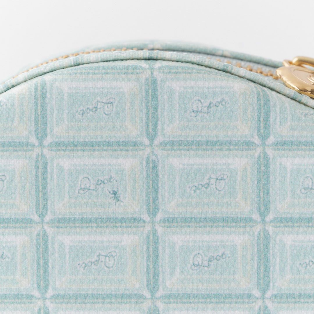 チョコミント　ハート型バッグ