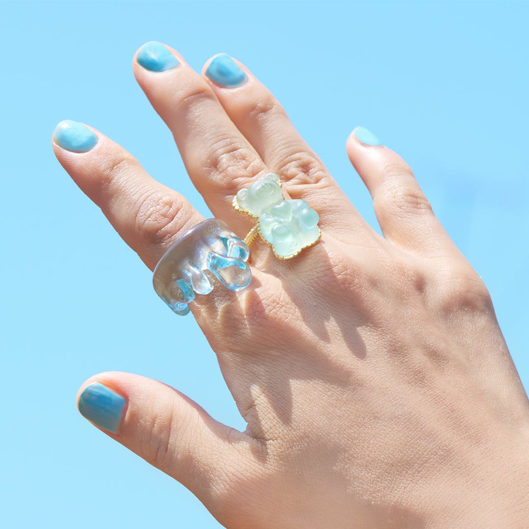 テディーベア ハードグミ リング（ソーダ） | Q-pot. ONLINE SHOP