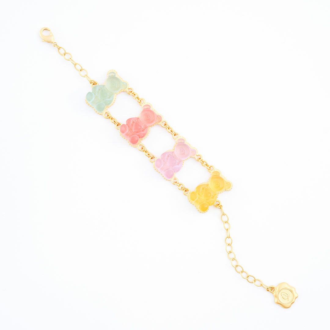 テディベア グミ ブレスレット