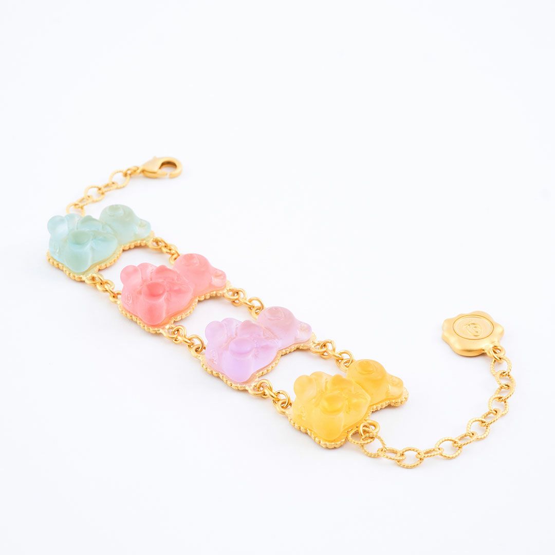 テディベア グミ ブレスレット