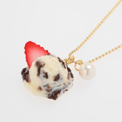 クッキー&クリームアイスクリームネックレス
