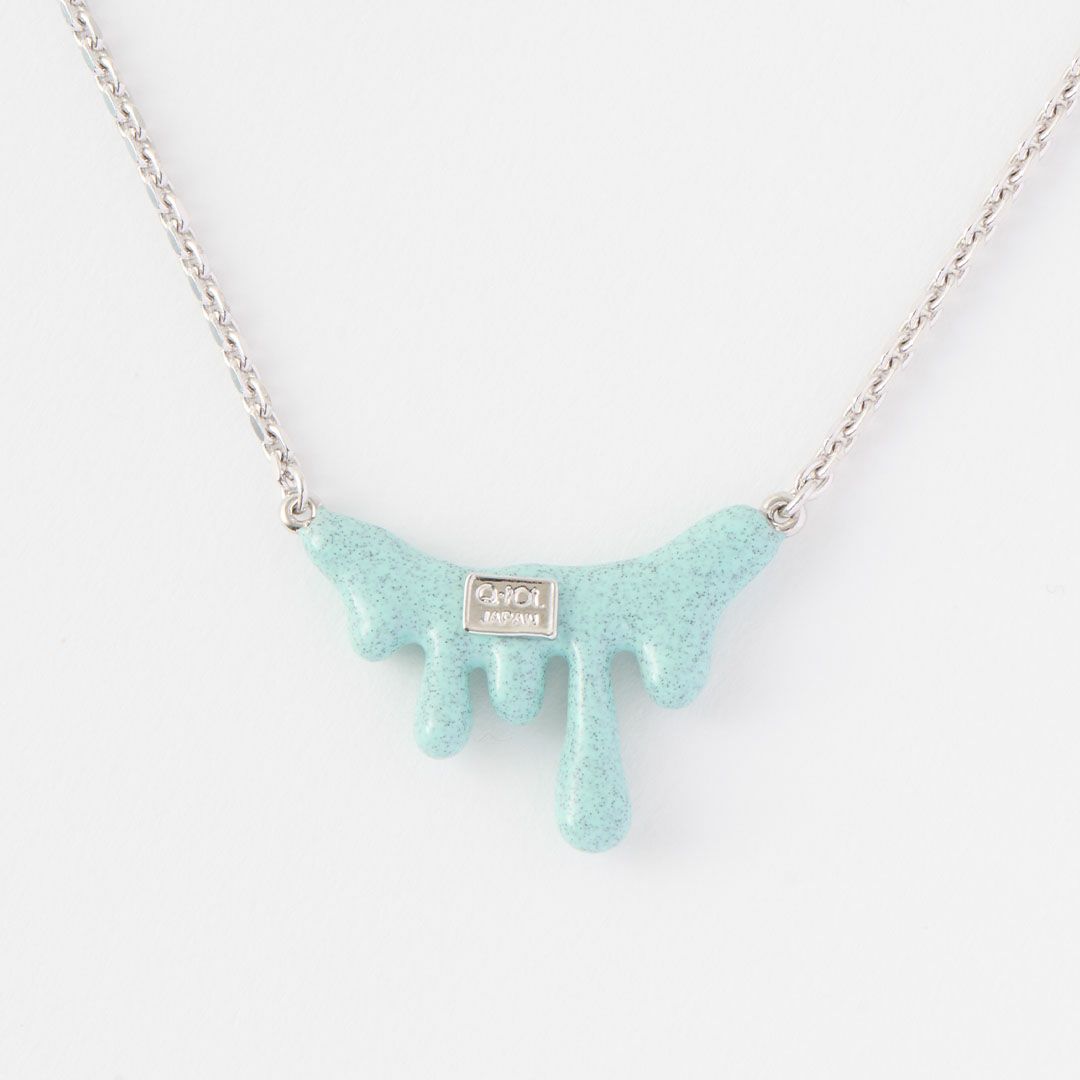 チョコミント　メルト　ネックレス