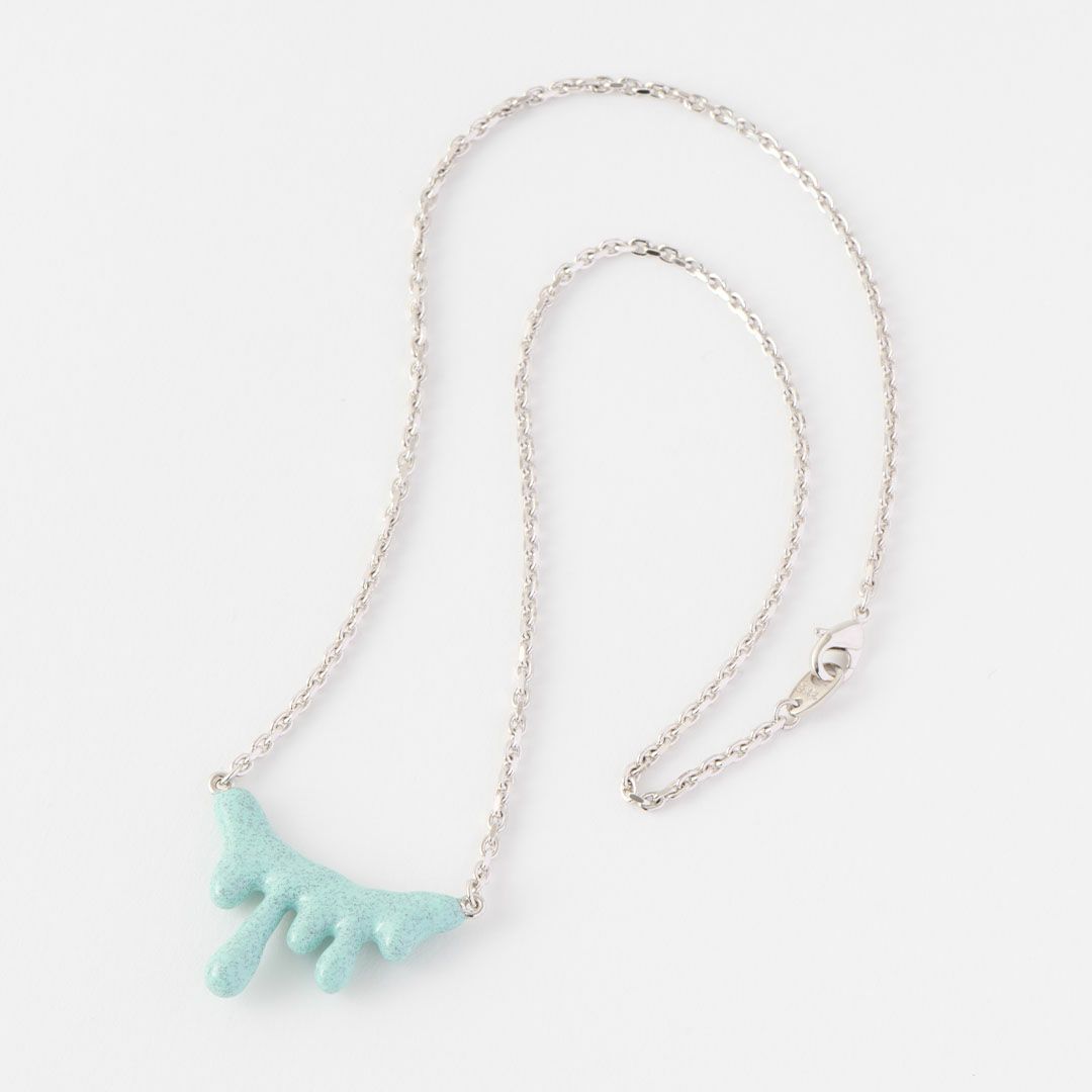 チョコミント　メルト　ネックレス