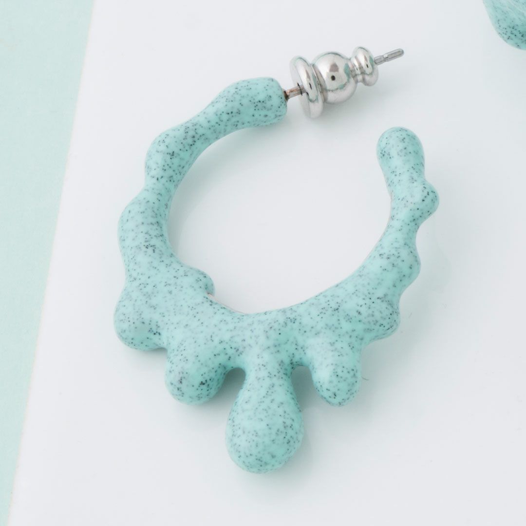 チョコミント　メルト　ピアス